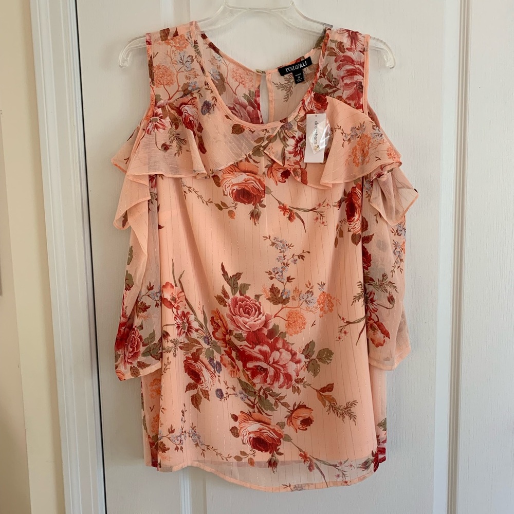 Roz & Ali dress barn top